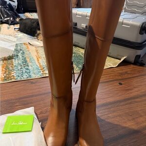 Sam Edelman Tan Over the Knee Boots